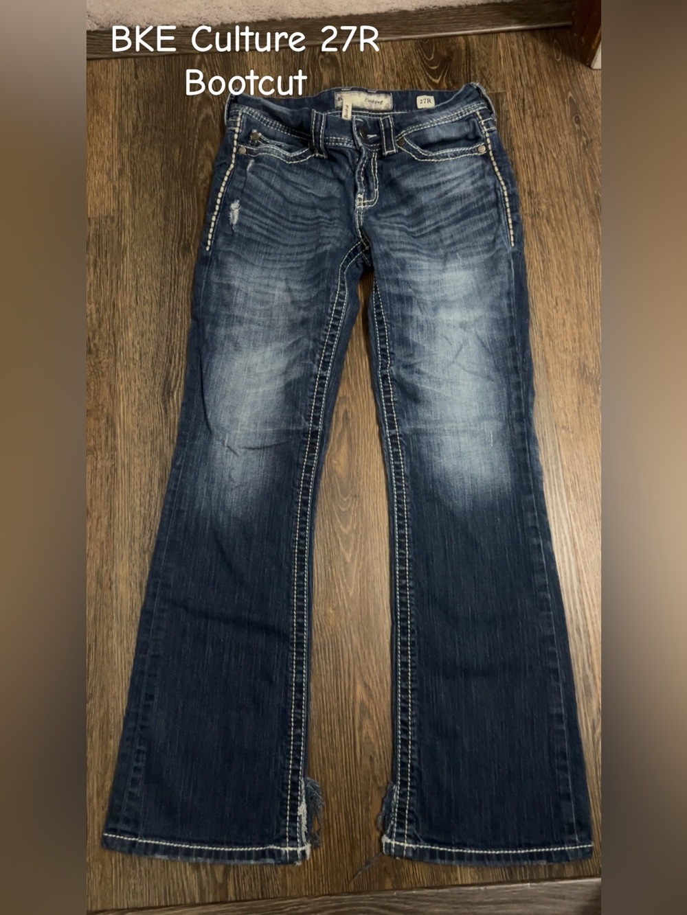 BKE Culture Dark Blue Bootcut Jeans - Women's 27R
